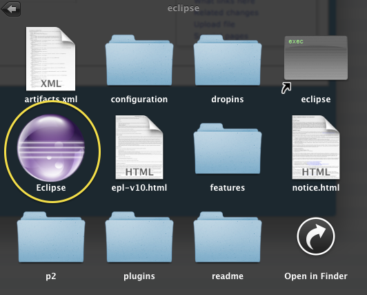 eclipse os x dropins