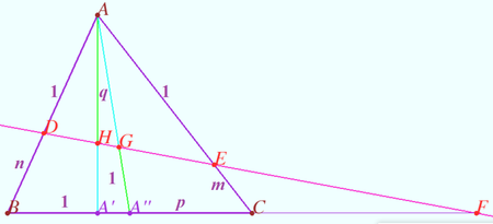 Euler Line - Mathematical Way